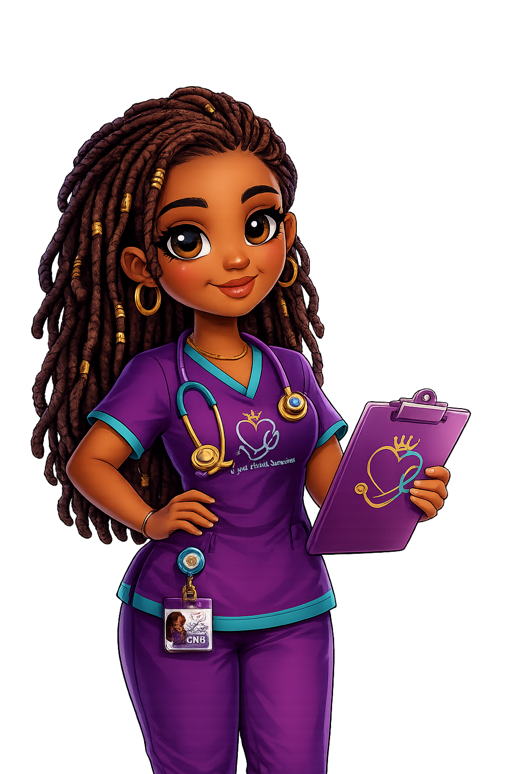 Loyal Health Services care professional mascot